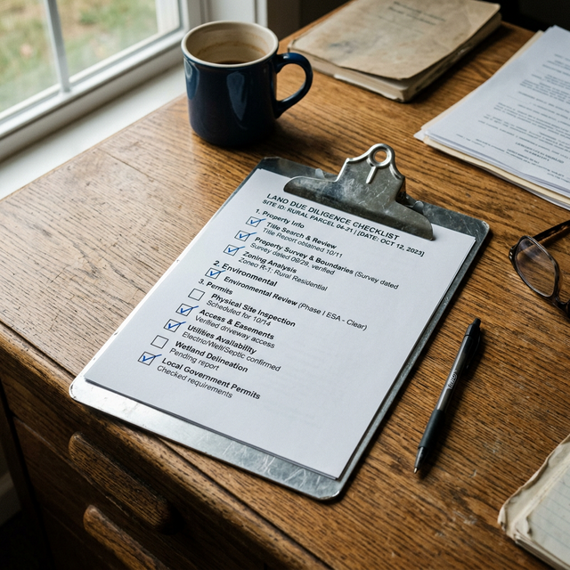 Land Checklist
